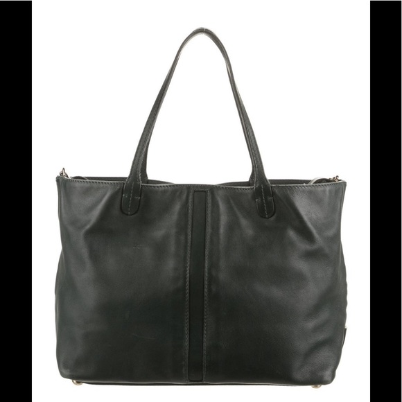 VALENTINO ROCKSTUD LEATHER LEATHER TOTE:SOLD - Picture 3 of 5